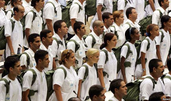 Los médicos cubanos siempre están dispuestos a brindar su ayuda solitaria a cualquier país 