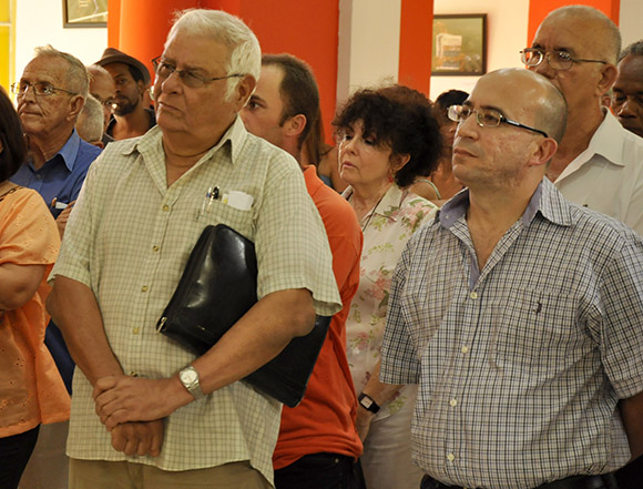 Inauguración de la exposición fotográfica por el 10mo Aniversario de Cubadebate. Foto: Roberto Garaicoa/Cubadebate.