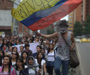Gobierno colombiano busca soluciones al paro nacional