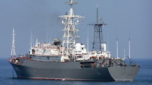 buque espía ruso