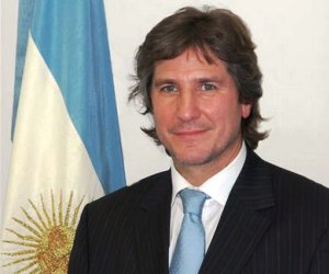 Amado Boudou, Vicepresidente argentino. 