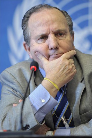 Juan Méndez, relator de la ONU contra la Tortura. Foto: Archivo.