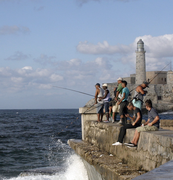 Día de pesca. Foto: Daylén Vega/Cubadebate