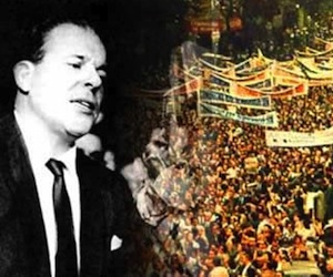 João Belchior Marques Goulart, conocido popularmente como Jango (San Borja, Río Grande do Sul, 1 de marzo de 1918 - Mercedes, Corrientes, Argentina, 6 de diciembre de 1976) fue el vigésimo segundo presidente del Brasil, entre, 1961 y 1964.