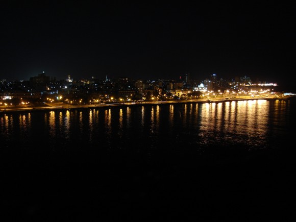 La Habana de noche. Foto:  Sergio Cruz Pupo