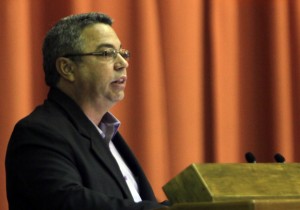 Ulises Guillarte de Nacimiento, Presidente del Comité Organizador del  XX Congreso de la CTC. Foto: Ismael Francisco/Cubadebate.