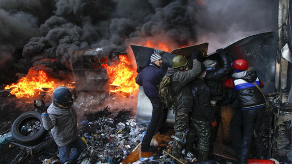 Disturbios en Ucrania