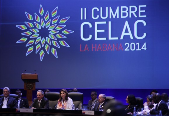 Clausura de la II Cumbre de la Comunidad de Estados Latinoamericanos y Caribeños, CELAC. Foto: Ismael Francisco/ Cubadebate