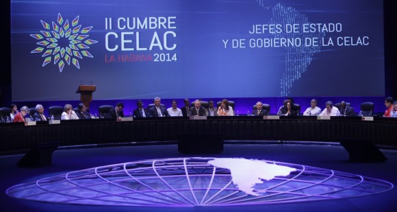 Clausura de la II Cumbre de la Comunidad de Estados Latinoamericanos y Caribeños, CELAC. Foto: Ismael Francisco/ Cubadebate