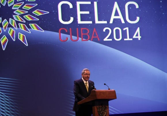 Raúl Castro en la inauguración de CELAC. Foto: Ismael Francisco/ Cubadebate