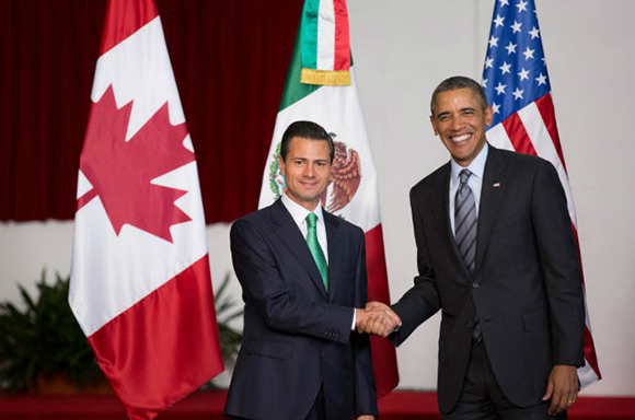 Barack Obama y Peña Nieto