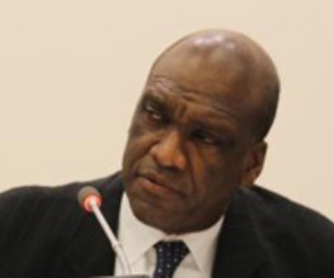 El representante permanente sudafricano ante Naciones Unidas, Jeremiah Nyamane Kingsley Mamabolo,