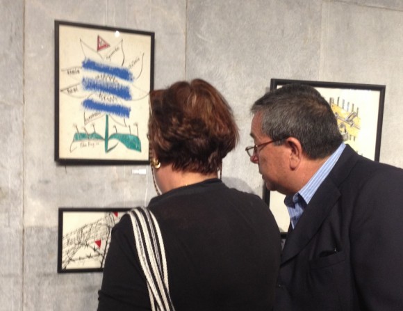 Inauguran exposición dedicada a los Cinco. Foto: Alejandra García/ Cubadebate