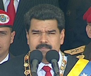Nicolás Maduro en el homenaje a Chávez