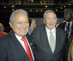 Raúl Castro y Salvador Sánchez Cerén Portada