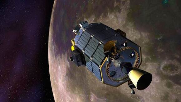 El LADEE fue lanzado en septiembre desde Virginia y se cree que la sonda espacial se hizo añicos al estrellarse. Foto: NASA