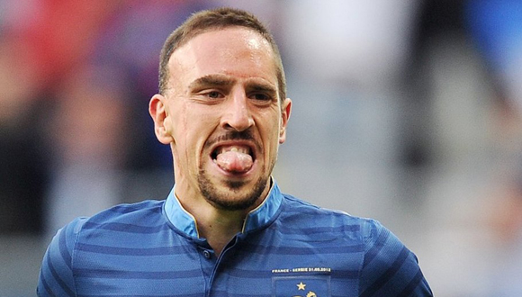 Ribéry será uno de los principales referentes ofensivos de Les Bleus