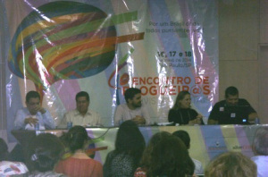 Panel sobre medios en América Latina en Encuentro Nacional de Blogueros y Activistas digitales de Brasil.