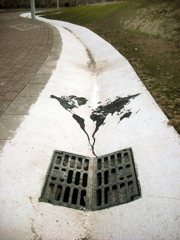 El mundo se va por el desagüe, España