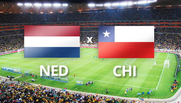 Holanda venció este lunes por 2-0 a su similar de Chile