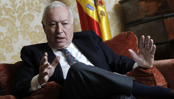 José García-Margallo, Ministro de Relaciones Exteriores de España. Foto: EFE (Archivo).