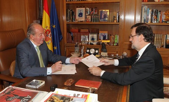 Juan Carlos y Rajoy