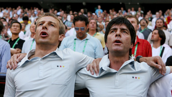 Klinsmann y Löw, unos años atrás.
