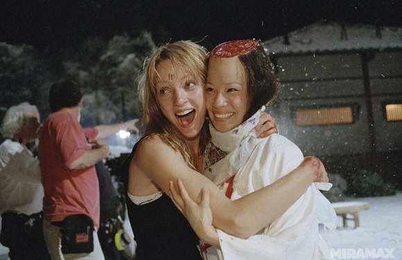 Uma Thurman y Lucy Liu son buenas amigas cuando no están grabando las escenas de Kill Bill