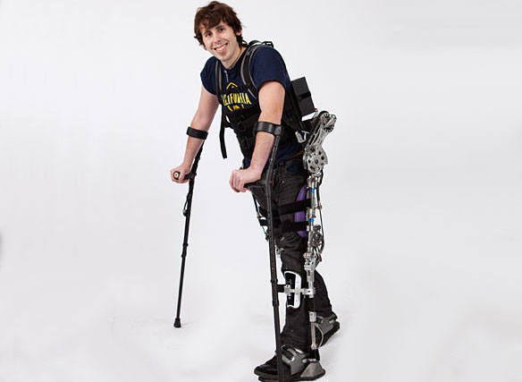 Un parapléjico caminará durante la ceremonia de inauguración del Mundial de fútbol de Brasil