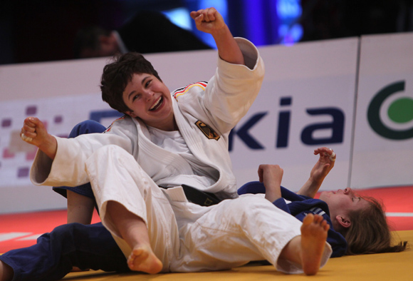 Laura Vargas  Koch de Alemania Oro en - 70 kg del Grand Prix Habana 2014. Foto: Ismael Francisco/Cubadebate.