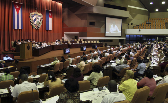 Reunión de intercambio con los diputados a la Asamblea Nacional del Poder Popular. Foto: Ladyrene Pérez/Cubadebate.