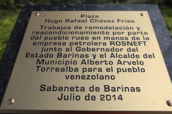 Maduro inauguró la Plaza Hugo Rafael Chávez Frías. Foto: @Vicevenezuela.