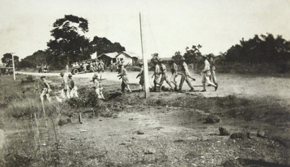 WikiMedia: Los Marines de Estados Unidos intervienen la República Dominicana, c. 1916-1920.
