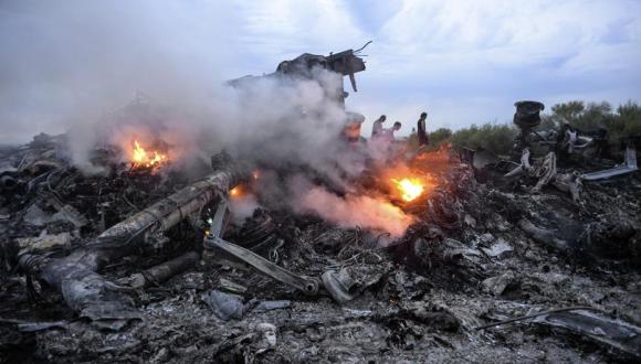 avion derribado en ucrania