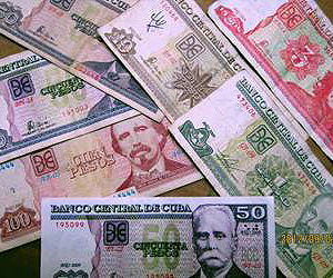 Pesos cubanos