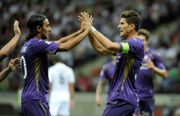 Real Madrid frente a la Fiorentina. FOTO: EFE.