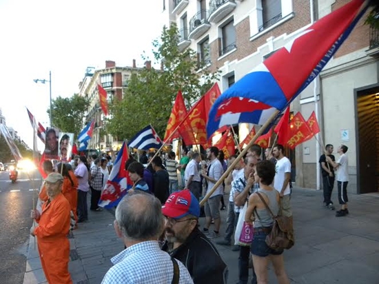 Demostración por Los Cinco en Madrid 4