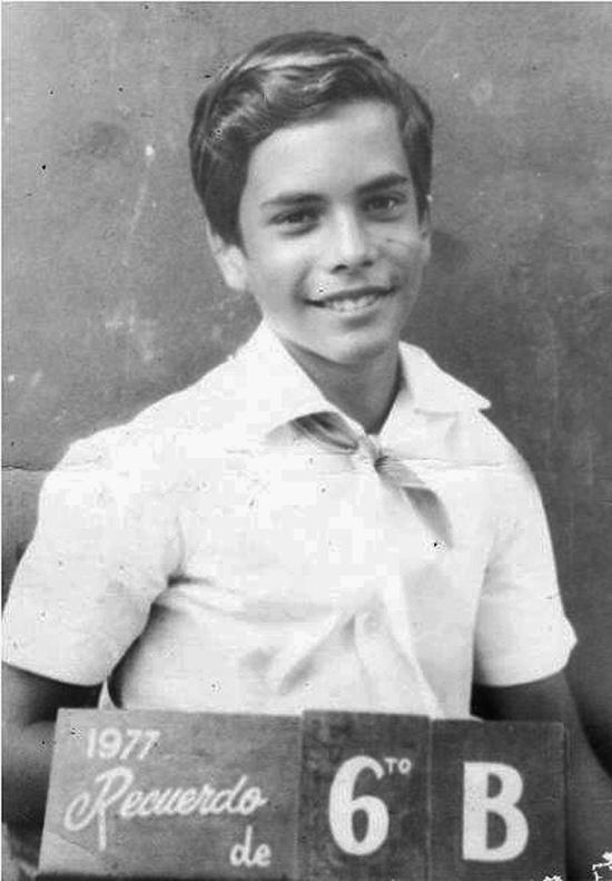 En 1977, cuando cursaba el sexto grado. Foto: Cortesía de Adriana Pérez O´Connor.