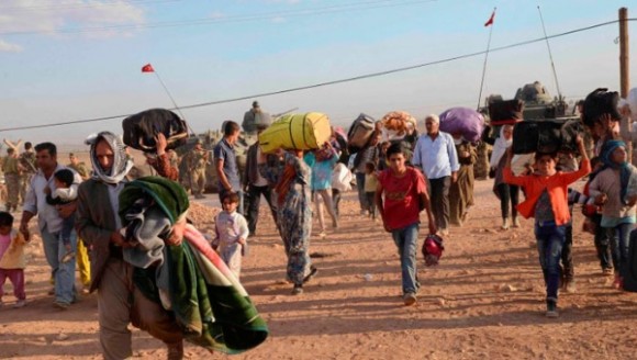 Los kurdos sirios están siendo atacados por el EI. Foto: Reuters. 