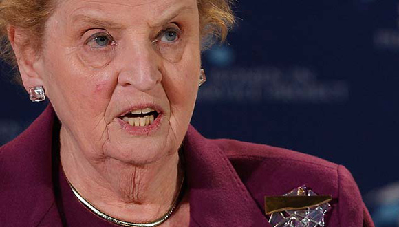 Madeleine Albright. Foto: Getty Images.