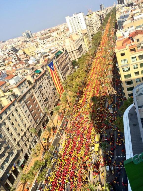 manifestaciones en Cataluña 5