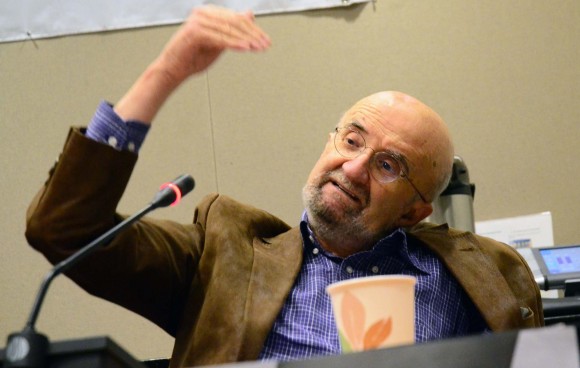 Piero Gleijeses en panel de Solidaridad con los Cinco en Washington, EEUU. Foto: Bill Hackwell / Cubadebate