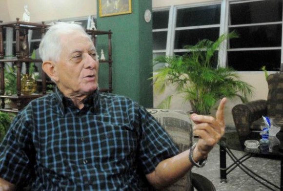 Entrevista al Teniente Coronel (R),  Elgin Fontaine Ortíz, en La Habana, Cuba, el 27 de octubre de 2014  AIN FOTO/Oriol de la Cruz ATENCIO/