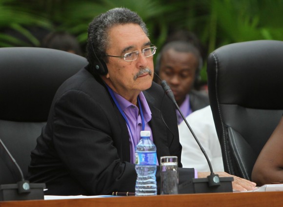 Kenny Anthony, Primer Ministro de Santa Lucía. Foto: Ismael Francisco / Cubadebate.