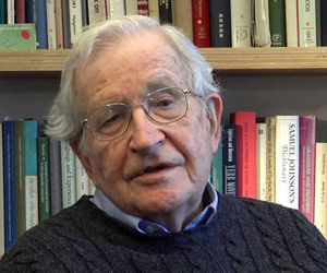 Noam Chomsky. (Foto: Archivo).