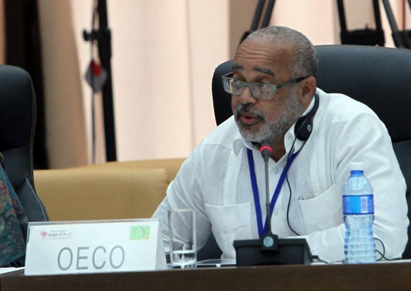 Didacus Jules, director general de la Organización de Estados del Caribe Orienta. Foto: Ismael Francisco/ Cubadebate.