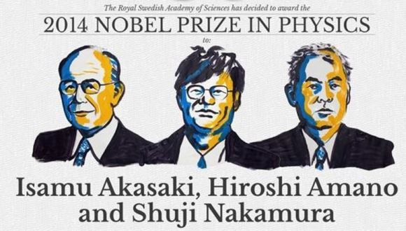 premios nobel de física 2014