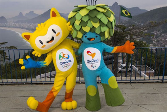 Las mascotas de los Juegos Olímpicos y Paralímpicos de Río de Janeiro 2016