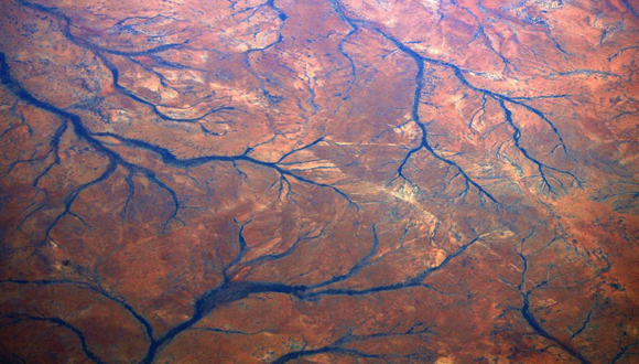 Ríos secos en la región de Pilbara de Australia Occidental. Foto: Reuters