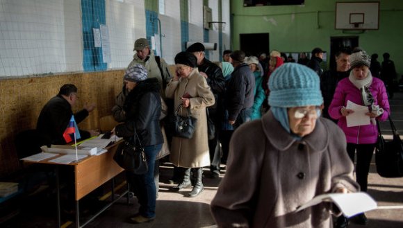 elecciones en Donetsk